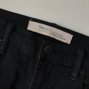 GAP 1969 TRUE SKINNY HIGH RISE JEANS